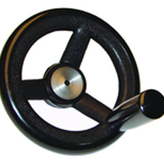 Nylon Hand Wheels - 3.15″ Wheel Diameter, 0.98″ Hub Diameter - Apex Tool & Supply
