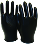 5 Mil Black Powder Free Nitrile Gloves - Size Medium (box of 100 gloves) - Apex Tool & Supply