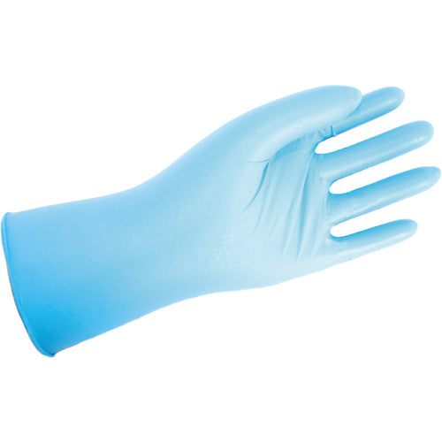 4 Mil Blue Powder Free Nitrile Gloves - Size XX-Large (box of 100 gloves) - Apex Tool & Supply