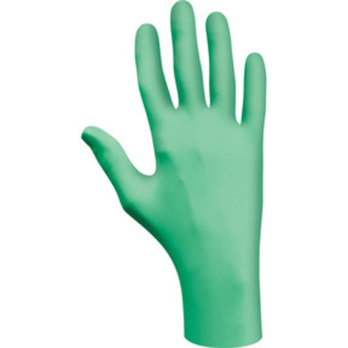 Disposable natural rubber latex 9 1/2″ 5-mil green rolled cuff/large - Apex Tool & Supply