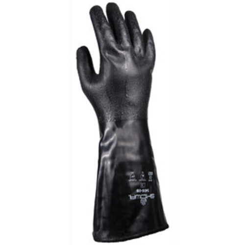 Cut resistant NEOPRENE fully coated navy color rough finish seamless cut resistant liner ANSI CUT LEVEL 4/XL - Apex Tool & Supply