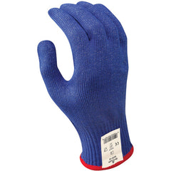 Cut resistant 10-gauge seamless cut-resistant engineered composite yarn enhanced wet grip ambidextrous blue ANSI CUT LEVEL 4/extra large - Apex Tool & Supply