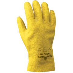 General purpose PVC fully coated yellow jersey liner slip-on/medium - Apex Tool & Supply