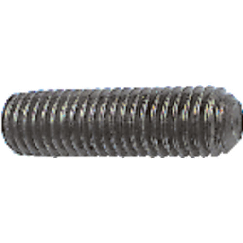 3/8″-16 × 1/4″ - Black Finish Heat Treated Alloy Steel - Socket Set Screws - Cup Point - Apex Tool & Supply