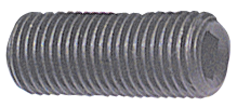 0-80 x 1/16 - Black Finish Heat Treated Alloy Steel - Socket Set Screws - Cup Point - Apex Tool & Supply