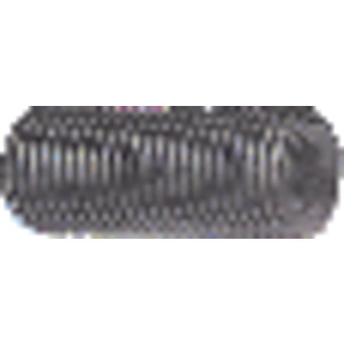 #5-44 × 1/8″ - Black Finish Heat Treated Alloy Steel - Socket Set Screws - Cup Point - Apex Tool & Supply