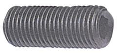 10/32 x 3/4 - Black Finish Heat Treated Alloy Steel - Socket Set Screws - Cup Point - Apex Tool & Supply