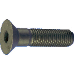 M3-0.50 × 6 mm - Black Finish Heat Treated Alloy Steel - Cap Screws - Flat Head - Apex Tool & Supply
