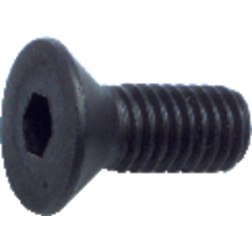#4-40 × 3/4″ - Black Finish Heat Treated Alloy Steel - Cap Screws - Flat Head - Apex Tool & Supply