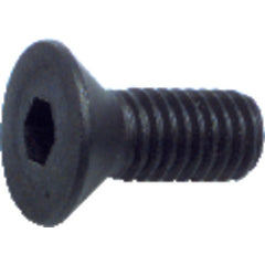 #4-40 × 1/4″ - Black Finish Heat Treated Alloy Steel - Cap Screws - Flat Head - Apex Tool & Supply