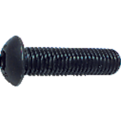 #4-40 × 3/8″ - Black Finish Heat Treated Alloy Steel - Cap Screws - Button Head - Apex Tool & Supply