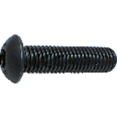 ‎5/16″-24 × 1/2″ - Black Finish Heat Treated Alloy Steel - Cap Screws - Button Head - Apex Tool & Supply