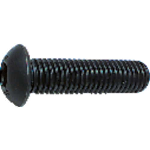 ‎5/16″-18 × 3/4″ - Black Finish Heat Treated Alloy Steel - Cap Screws - Button Head - Apex Tool & Supply