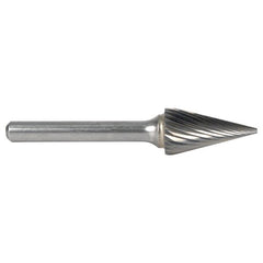 6mm EdgeHog Conical Carbide Bur SM-1M-D Standard Alt Diamond (Double) - Apex Tool & Supply
