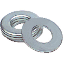 3/8″ Bolt Size - Zinc Plated Carbon Steel - Flat Washer - Apex Tool & Supply