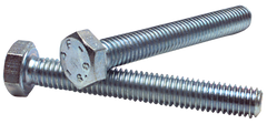 M10 - 1.50 x 90 - Zinc Plated Heat Treated Alloy Steel - Cap Screws - Hex - Apex Tool & Supply