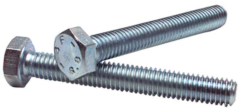 M12 - 1.75 x 60 - Zinc Plated Heat Treated Alloy Steel - Cap Screws - Hex - Apex Tool & Supply