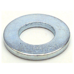 M12 Bolt Size - Zinc Plated Carbon Steel - Flat Washer - Apex Tool & Supply