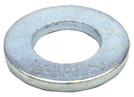 M24 Bolt Size - Zinc Plated Carbon Steel - Flat Washer - Apex Tool & Supply