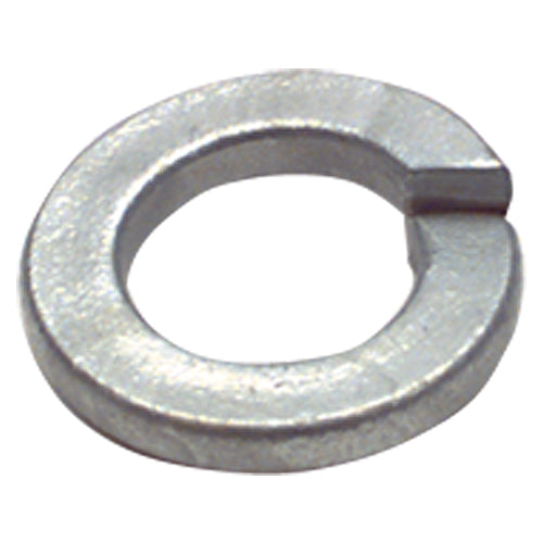 M10 Bolt Size - Zinc Plated Carbon Steel - Split Lock Washer - Apex Tool & Supply
