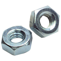 #6-40 - Zinc / Bright - Machine Screw Nut - Apex Tool & Supply