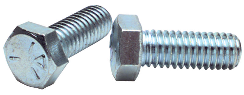 5/8-11 x 4 - Zinc Plated Heat Treated Alloy Steel - Cap Screws - Hex - Apex Tool & Supply