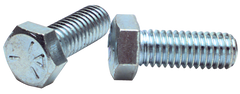 3/8-16 x 1 - Zinc Plated Heat Treated Alloy Steel - Cap Screws - Hex - Apex Tool & Supply