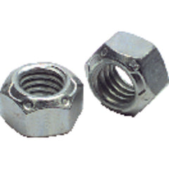 #10-24 - Zinc / Bright - Nylon Insert Stop Nut - Apex Tool & Supply