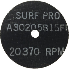 4″ × 1/4″ × 5/8″ -Aluminum Oxide 36 Grit Type 1 Grinding Wheel - Apex Tool & Supply