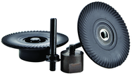 3" Type-R Air Cooled Holder Pad Kit - Contents (1 ea): 3" QC Holder Pad - 1/4"X2" Mandrel - 5/8-11 F Adapter - Apex Tool & Supply