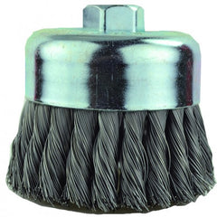 ‎4″ × 5/8″-11-0.020″ Wire - Cup Brush - Apex Tool & Supply