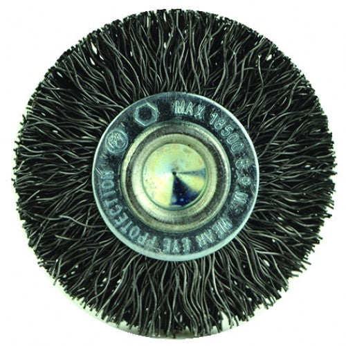 ‎2″ Diameter-1/4″ Shank-0.014″ Wire - Cup Brush - Apex Tool & Supply