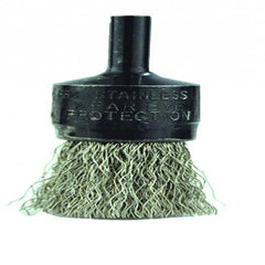 ‎3/4″ Diameter-1/4″ Shank-0.010″ Wire - End Brush - Apex Tool & Supply