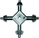 Maser Chuck Keys - Fits 1/4 to 1/2" Chucks - Stainless Steel - Apex Tool & Supply