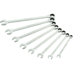STEELMAN PRO 8-Piece Metric 144-Tooth Ratcheting Wrench Set - Apex Tool & Supply