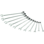 STEELMAN PRO 11-Piece Standard 144-Tooth Ratcheting Wrench Set - Apex Tool & Supply
