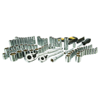 STANLEY® 1/4" & 3/8" Drive 123 Piece Socket Set - Apex Tool & Supply