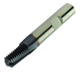 R217.55-199115AC27N 1630 19.9mm 5 Flute CoroMill Plura Solid Carbide Thread Mill w/Cylindrical Shank - Apex Tool & Supply