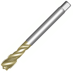 T300-XM100DK-1/8 C145 CoroTap™ 300 Cutting Tap with Sprial Flute - Apex Tool & Supply