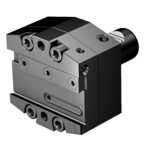 APBA-R-VDI40-25-HP CoroCut® QD Non-Rotating Adaptor - Angled Adjustable Type - Apex Tool & Supply