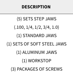 Snap Jaws - Basic 4" Set - Part #  4PKG-001 - Apex Tool & Supply