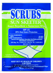 SUN SKEETERâ„¢ Insect Repellent & Sunscreen Wipes - PackageÂ of 100 - Apex Tool & Supply