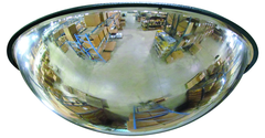 18" Full Dome Mirror- Hardboard Back - Apex Tool & Supply