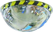 32" Full Dome Mirror With Safety Border - Apex Tool & Supply