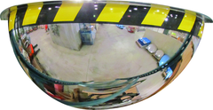 18" Half Dome Mirror-Safety Border - Apex Tool & Supply