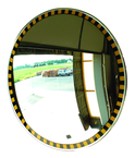 18" Outdoor Convex Mirror Safety Border - Apex Tool & Supply
