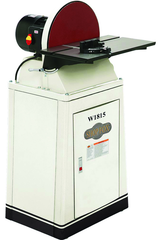 15" Disc Sander with Brand and Stand - Apex Tool & Supply