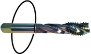 M8 x 1.25 Dia. - D5 - 3 FL - Std Spiral Flute Tap - Black Ring - Apex Tool & Supply