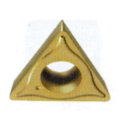 TCMT 32.52 M51 PT1115, 0.032'Ä≥ Corner Radius, 0.156'Ä≥ Thick, 3/8'Ä≥ Inscribed Circle, TiN|TiCN|Al2O3|TiN, Triangle, Turning Indexable Insert - Apex Tool & Supply