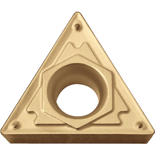 TCMT 181505 HQ CA5525, 0.0079″ Corner Radius, 3/32″ Thick, 7/32″ Inscribed Circle, TiCnulll2O3/TiN, Triangle, Turning Indexable Insert